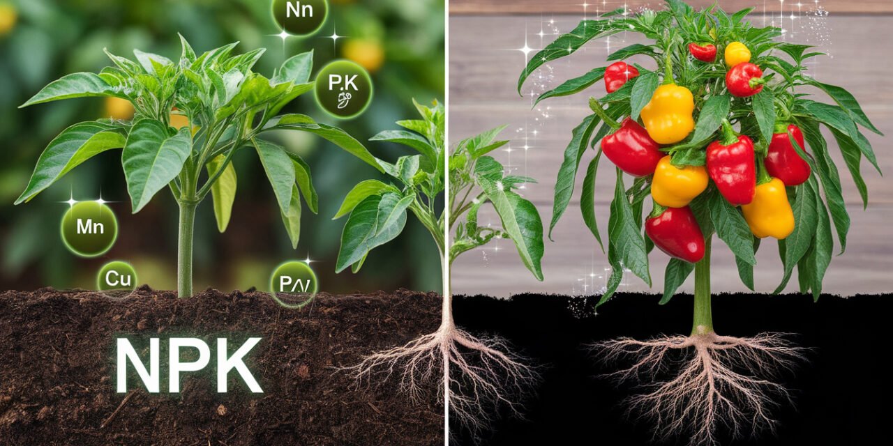 辣椒植株施肥指南：營養需求、施肥時程與專家祕訣